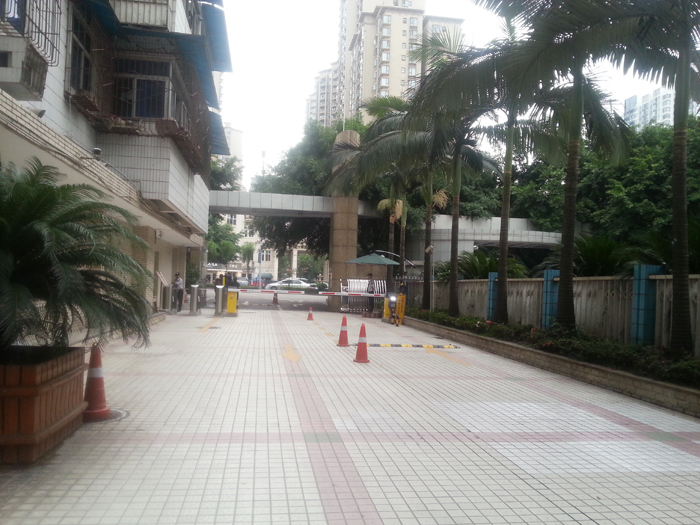 重慶市農行培訓學校停車場系統