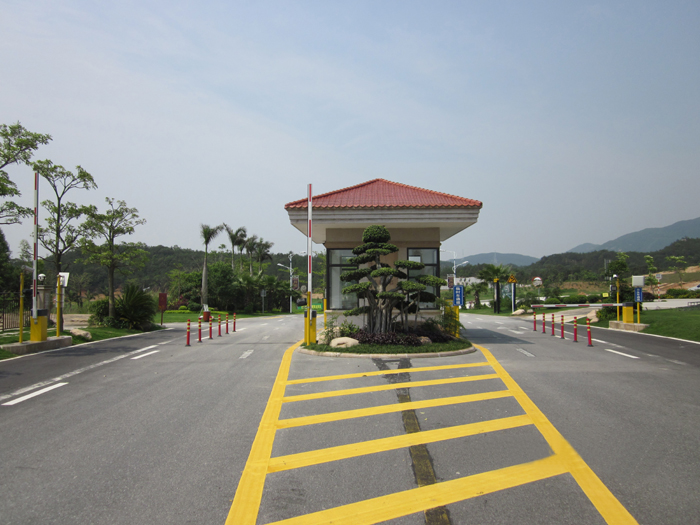 福建惠安聚龍小鎮小區停車場系統