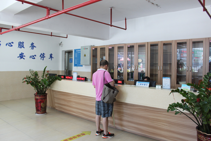 福建廈門上古街立體停車樓停車場管理系統