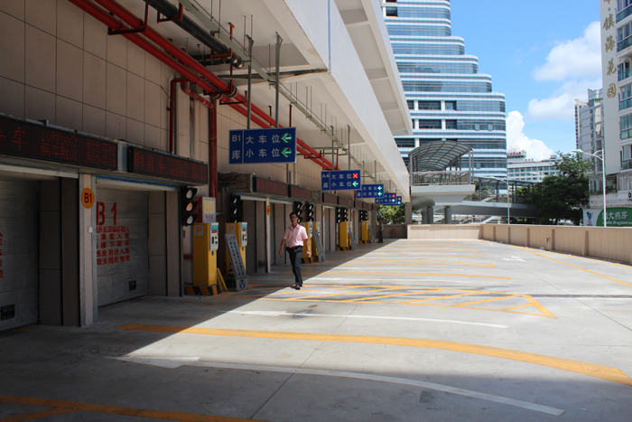 福建廈門上古街立體停車樓停車場管理系統
