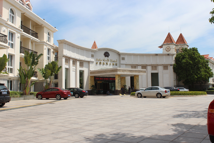 福建廈門亞洲海灣大酒店停車場方案