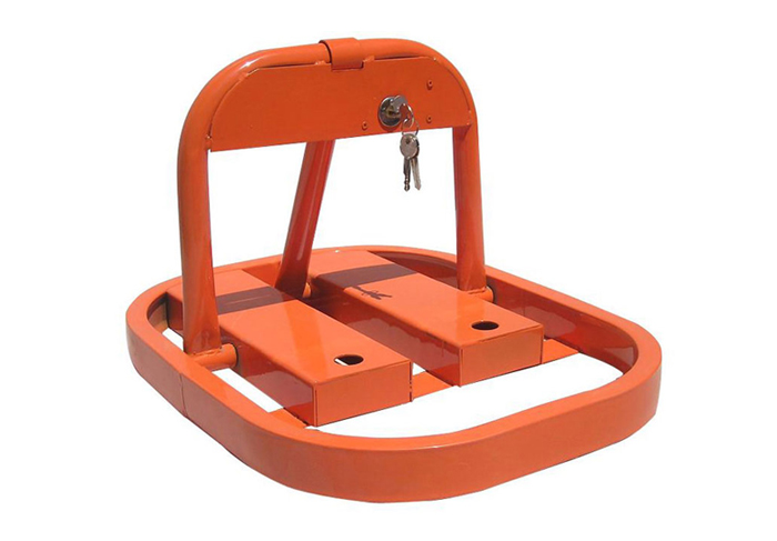 O型手動車位鎖圖片